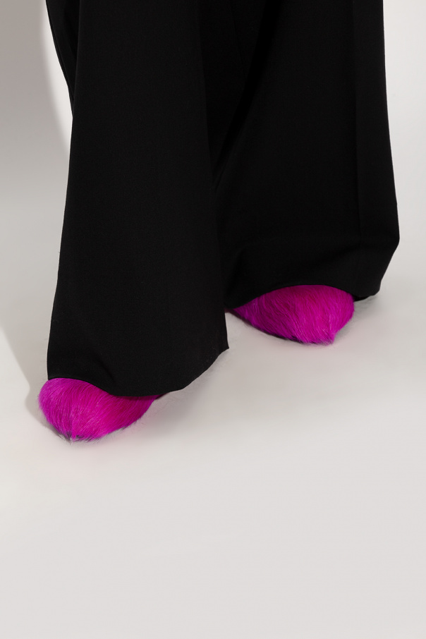 MARNI ミックスフリントミニスカト GOMA0612U0UTSG10 SAB21 ブラック ホワイト チェック柄シアサッカースカート | Marni